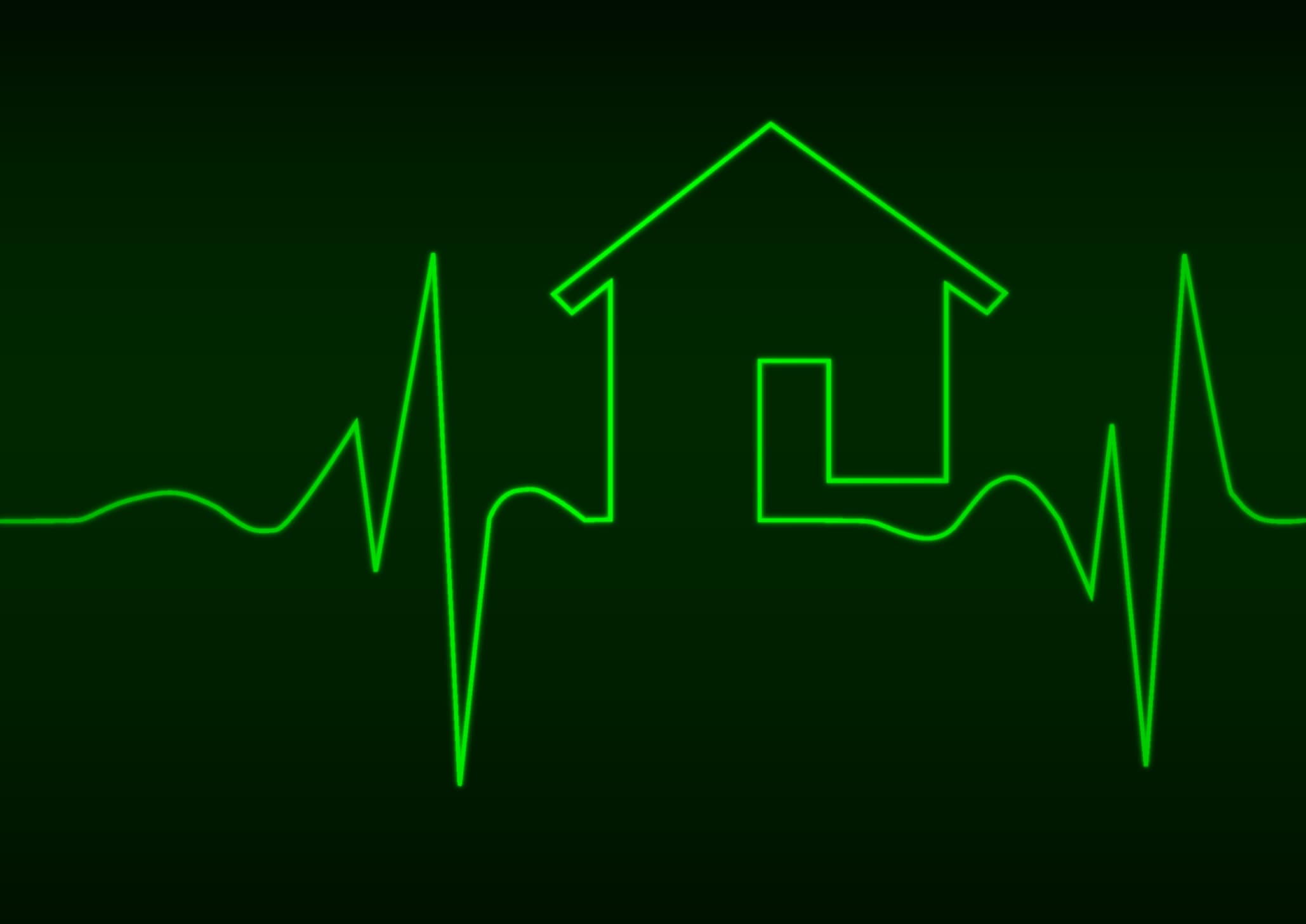 Radon test results, simplified