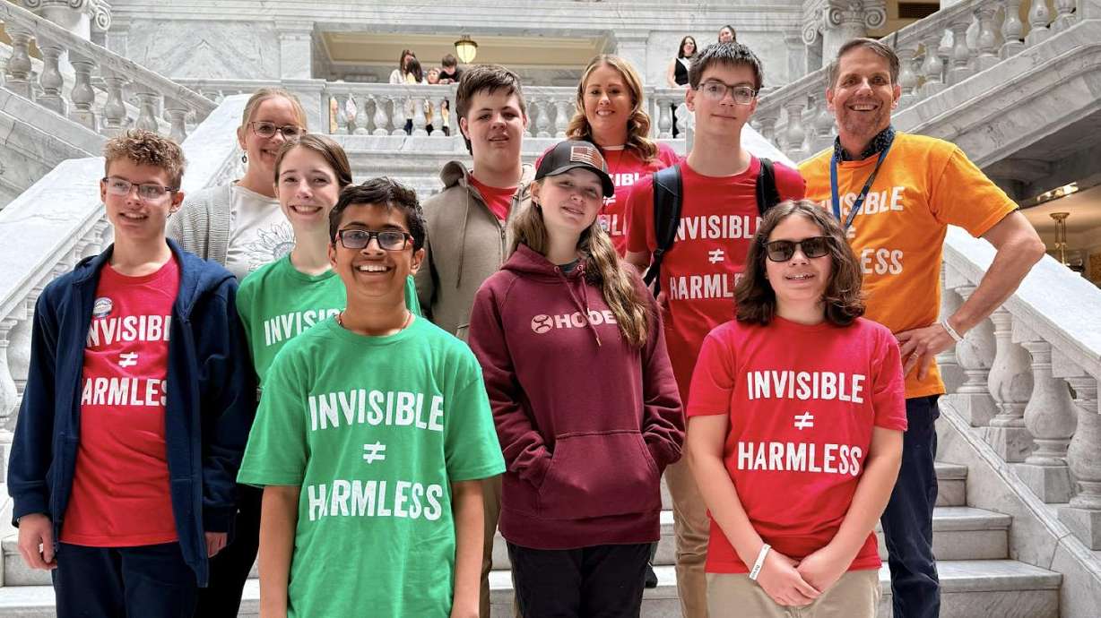 Utah students take radon awareness to Capitol Hill